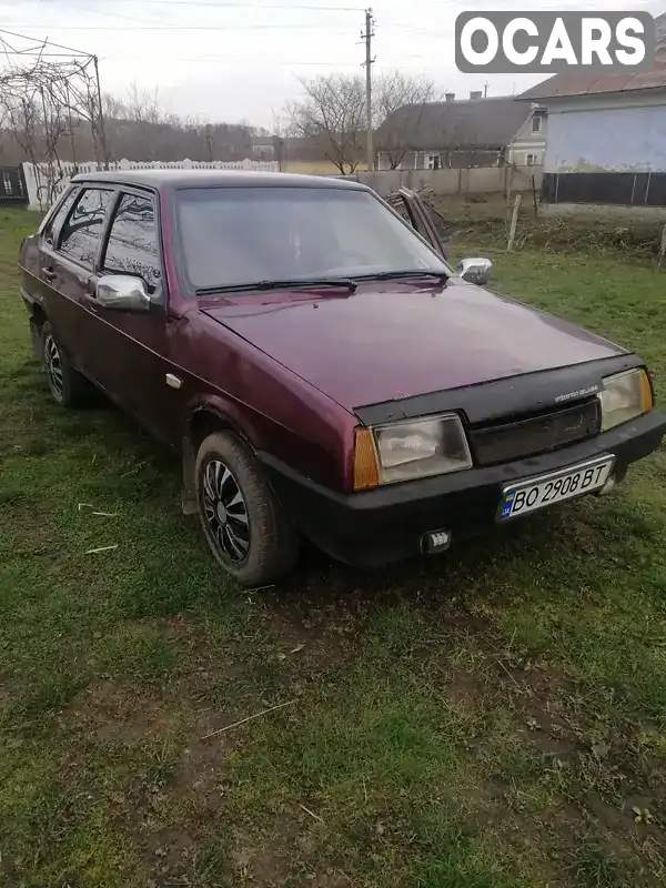 Седан ВАЗ / Lada 21099 2007 1.6 л. Ручная / Механика обл. Тернопольская, Бучач - Фото 1/9