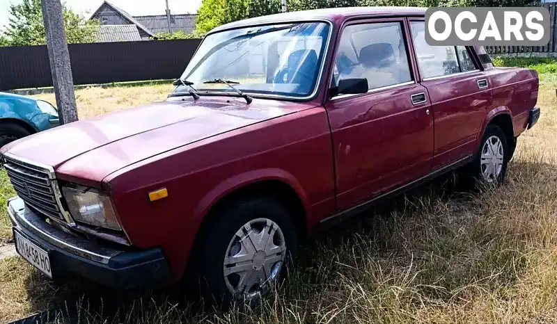 Седан ВАЗ / Lada 2107 2006 1.45 л. Ручна / Механіка обл. Житомирська, Житомир - Фото 1/6