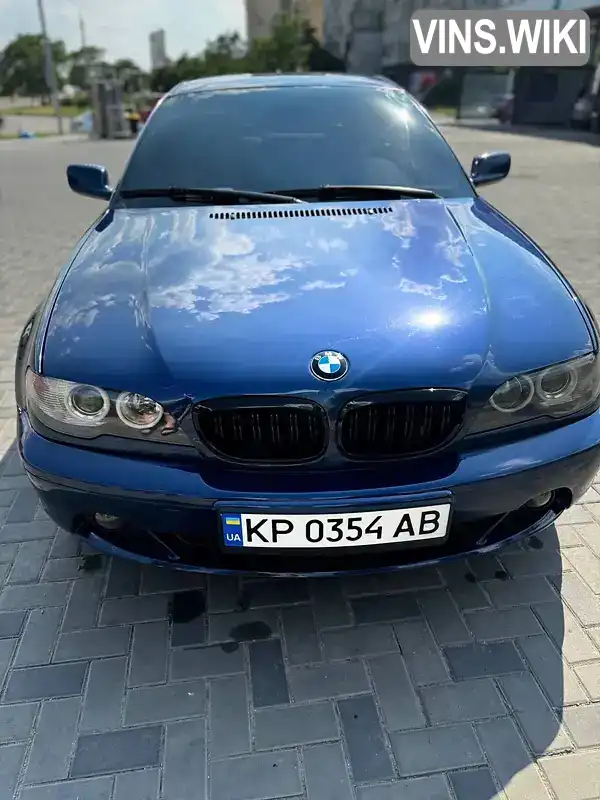 Купе BMW 3 Series 2004 2 л. Автомат обл. Запорізька, Запоріжжя - Фото 1/21