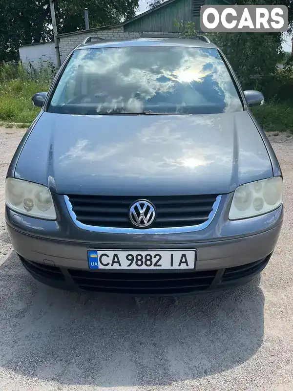 Мінівен Volkswagen Touran 2004 1.6 л. Ручна / Механіка обл. Київська, Богуслав - Фото 1/11