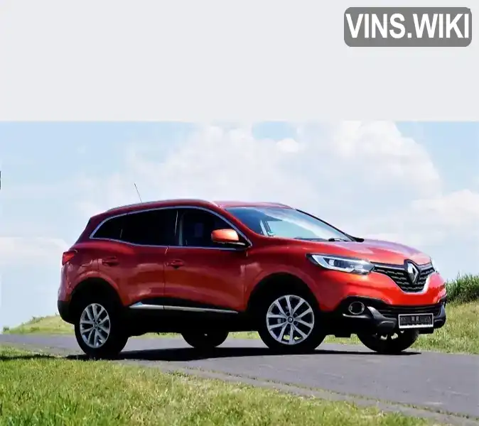 Позашляховик / Кросовер Renault Kadjar 2015 1.5 л. Автомат обл. Львівська, Турка - Фото 1/21