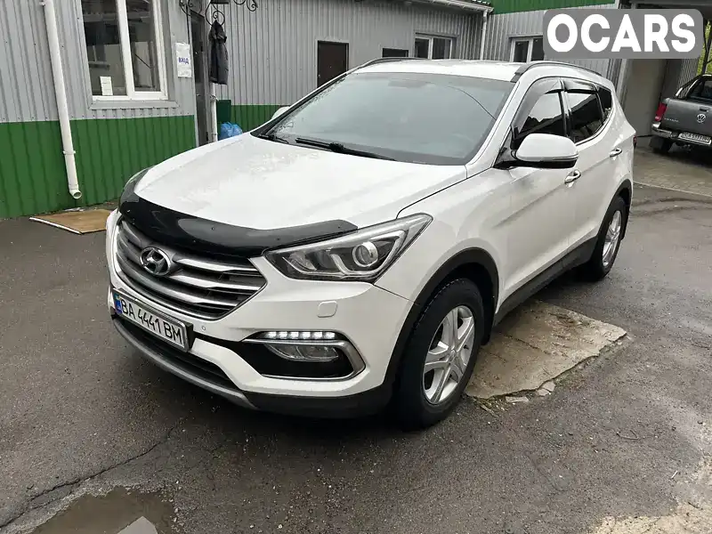 Позашляховик / Кросовер Hyundai Santa FE 2017 2.2 л. Автомат обл. Кіровоградська, Новоархангельськ - Фото 1/21