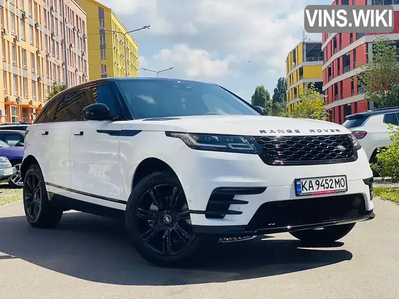 Позашляховик / Кросовер Land Rover Range Rover Velar 2022 2 л. Автомат обл. Київська, Київ - Фото 1/21