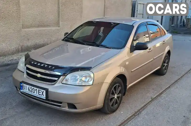 Седан Chevrolet Lacetti 2006 1.6 л. Ручна / Механіка обл. Полтавська, Хорол - Фото 1/9