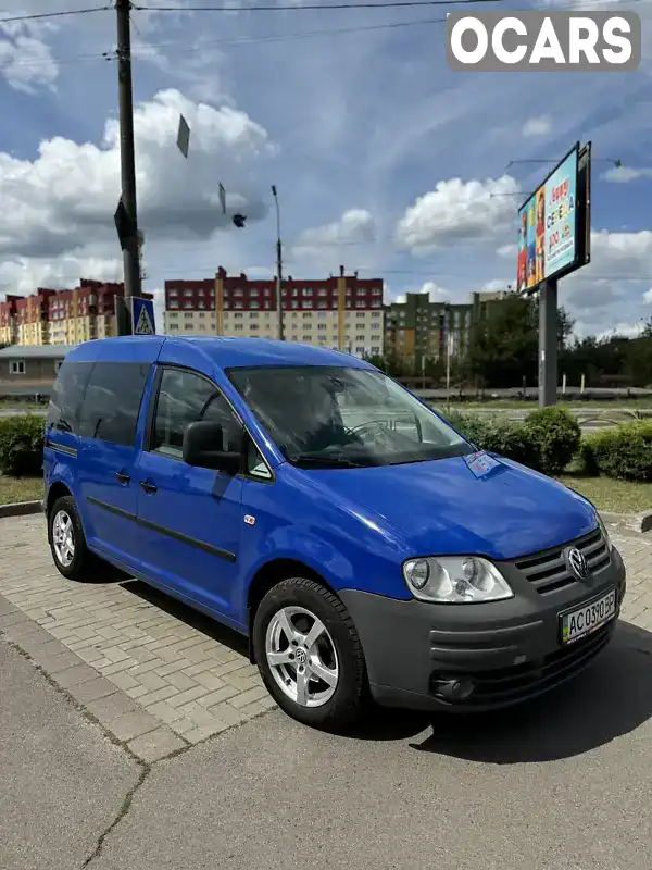 Мінівен Volkswagen Caddy 2007 1.9 л. Ручна / Механіка обл. Волинська, Горохів - Фото 1/21