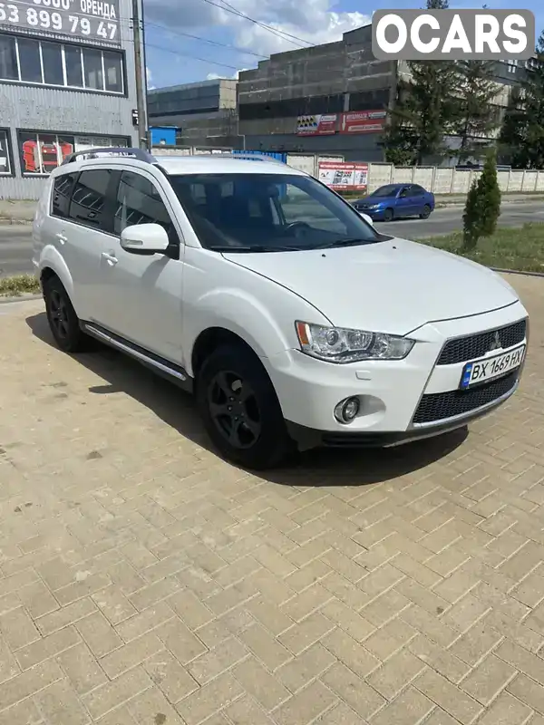 JMBXMCW7WAF007825 Mitsubishi Outlander 2010 Внедорожник / Кроссовер 2.18 л. Фото 1