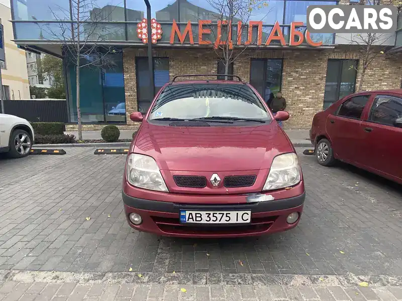 Мінівен Renault Scenic 2001 1.87 л. Ручна / Механіка обл. Вінницька, Гайсин - Фото 1/11