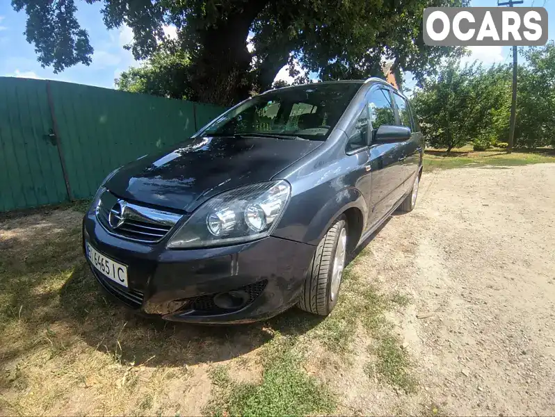 W0L0AHM758G187349 Opel Zafira 2008 Мінівен 1.69 л. Фото 2