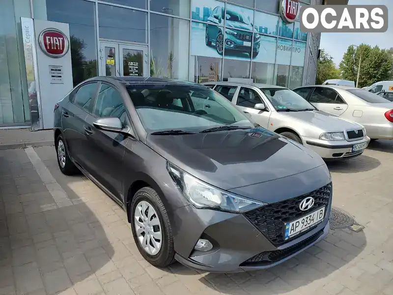 Седан Hyundai Accent 2021 1.4 л. Ручна / Механіка обл. Запорізька, Запоріжжя - Фото 1/17