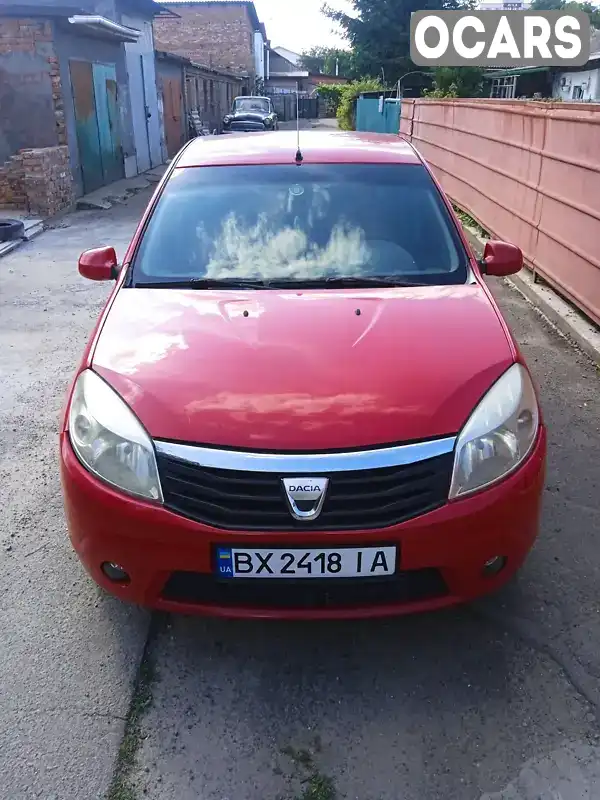 Хетчбек Dacia Sandero 2008 null_content л. Ручна / Механіка обл. Хмельницька, Хмельницький - Фото 1/9