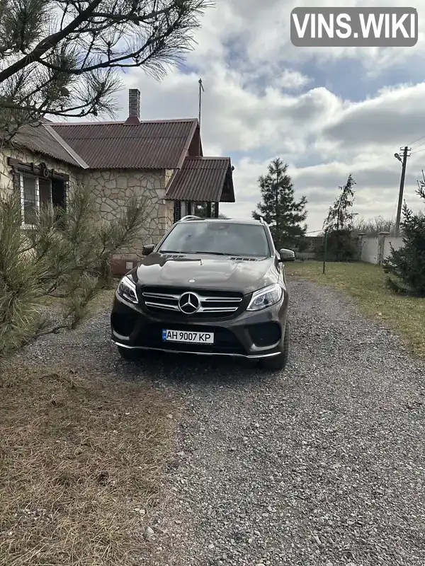 Внедорожник / Кроссовер Mercedes-Benz GLE-Class 2016 3 л. Автомат обл. Донецкая, Покровск (Красноармейск) - Фото 1/16