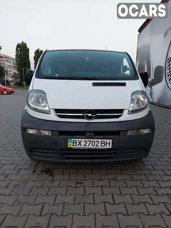 Мінівен Opel Vivaro 2004 1.9 л. Ручна / Механіка обл. Хмельницька, Хмельницький - Фото 1/14