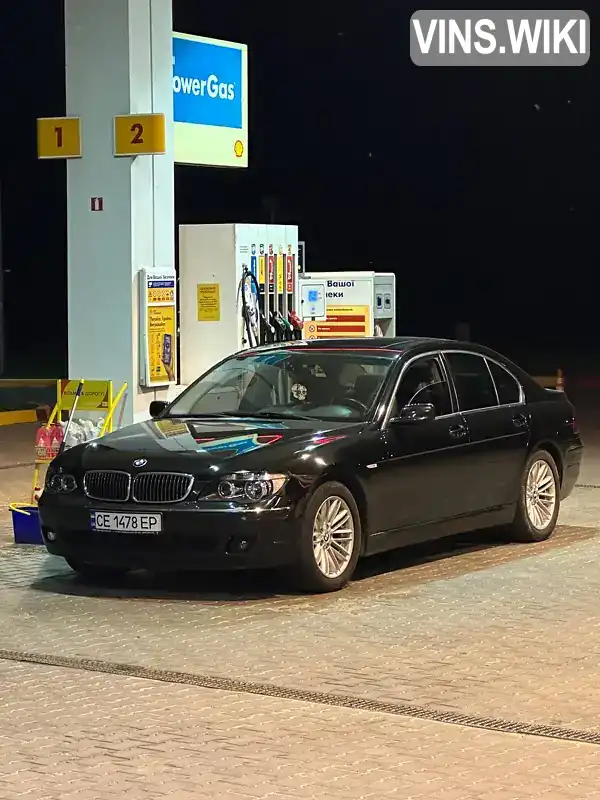 Седан BMW 7 Series 2006 3 л. Автомат обл. Чернівецька, Чернівці - Фото 1/21