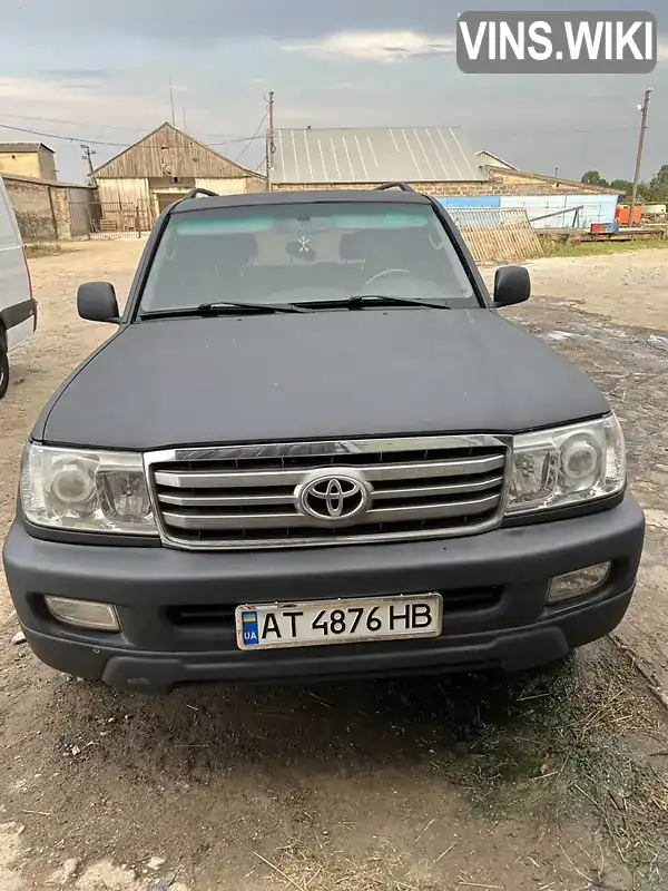 Позашляховик / Кросовер Toyota Land Cruiser 2002 4.7 л. Автомат обл. Івано-Франківська, Калуш - Фото 1/15