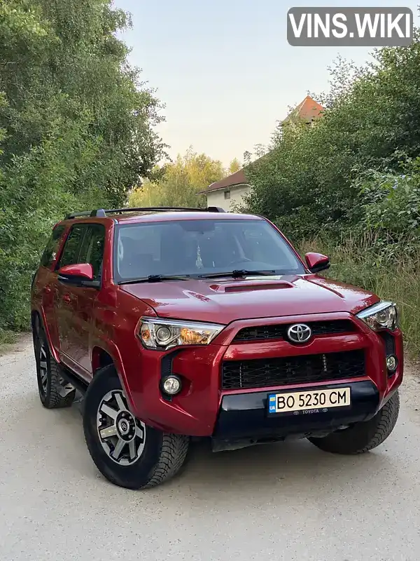 Позашляховик / Кросовер Toyota 4Runner 2017 3.96 л. Автомат обл. Львівська, Львів - Фото 1/21