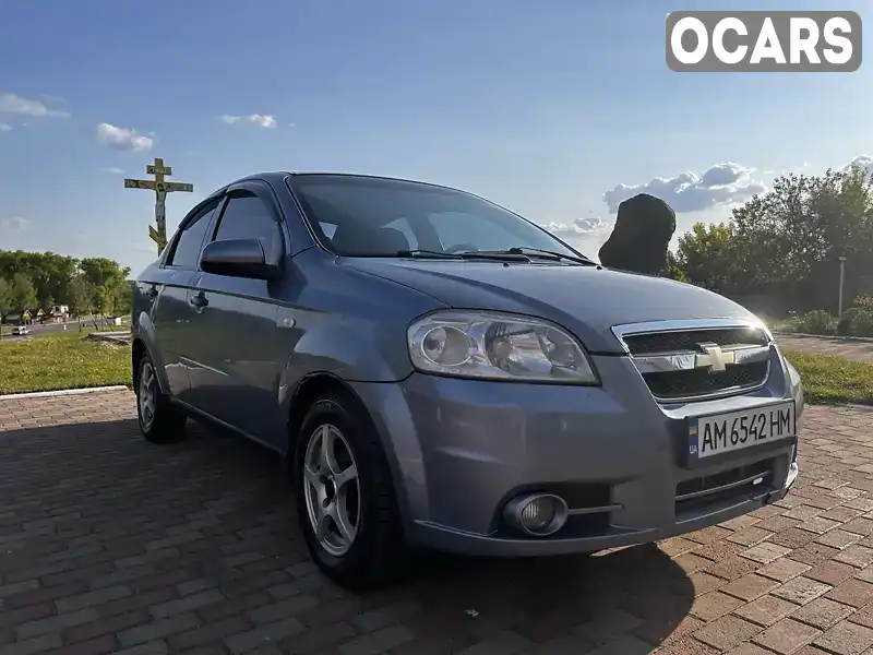 Седан Chevrolet Aveo 2006 1.5 л. Ручна / Механіка обл. Житомирська, Овруч - Фото 1/13