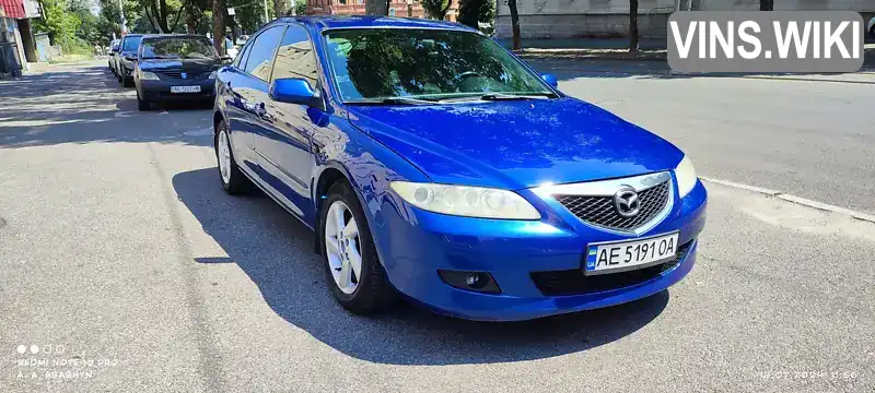 Ліфтбек Mazda 6 2005 2 л. Ручна / Механіка обл. Дніпропетровська, Дніпро (Дніпропетровськ) - Фото 1/21