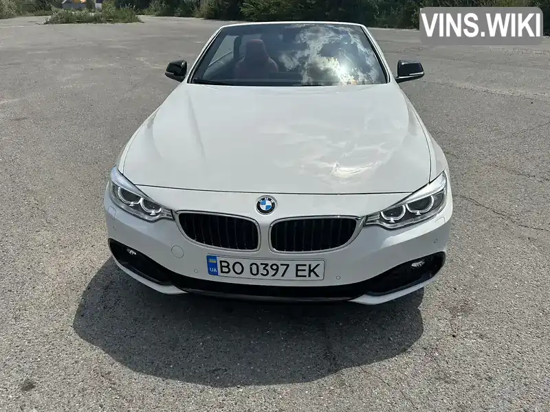 Кабриолет BMW 4 Series 2015 2 л. Автомат обл. Тернопольская, Тернополь - Фото 1/11