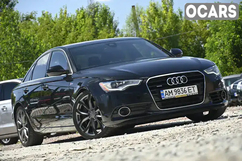 Седан Audi A6 2013 3 л. Автомат обл. Житомирська, Бердичів - Фото 1/21