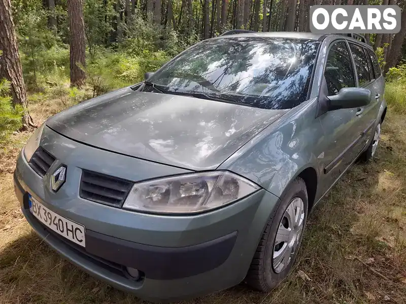 Универсал Renault Megane 2003 1.6 л. Ручная / Механика обл. Хмельницкая, Славута - Фото 1/21