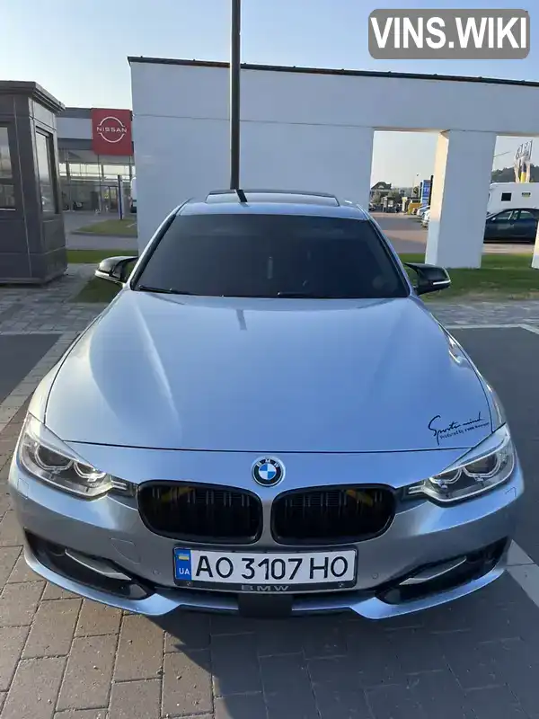 Седан BMW 3 Series 2014 2 л. Автомат обл. Закарпатська, Мукачево - Фото 1/10