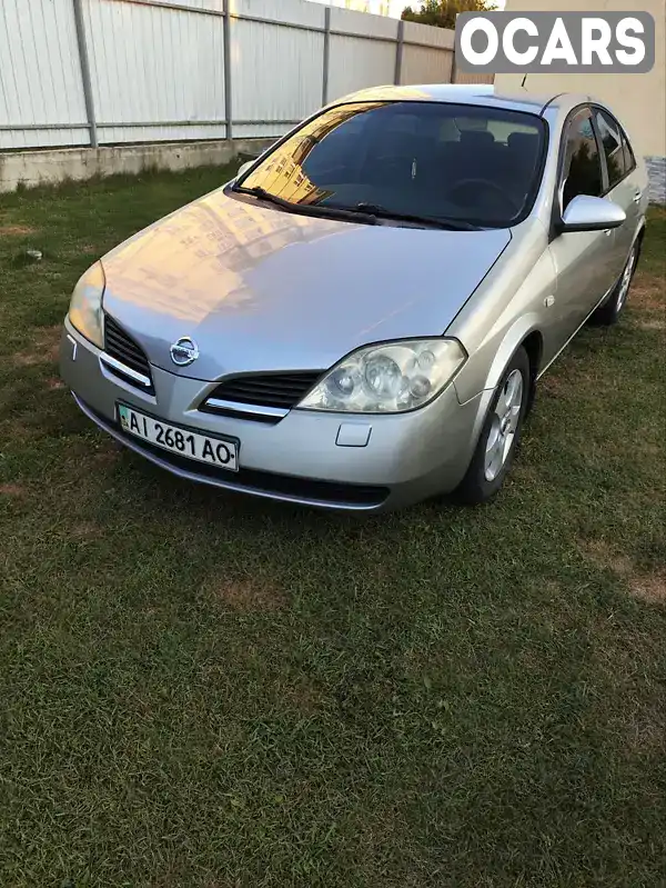 Седан Nissan Primera 2003 1.6 л. Ручна / Механіка обл. Київська, Бориспіль - Фото 1/7