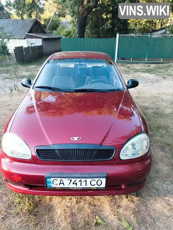 Седан Daewoo Lanos 2002 1.35 л. Ручна / Механіка обл. Черкаська, Черкаси - Фото 1/11