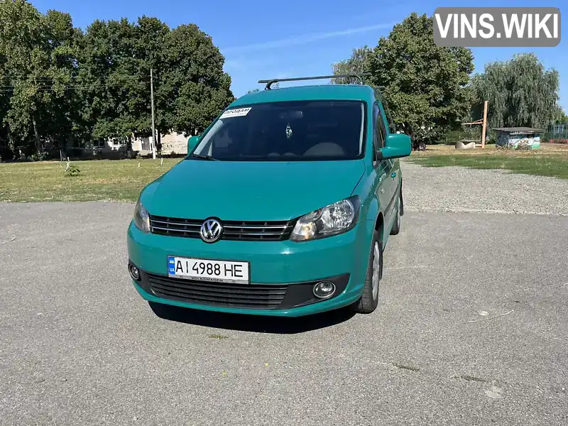 Минивэн Volkswagen Caddy 2012 1.6 л. Ручная / Механика обл. Киевская, Киев - Фото 1/21