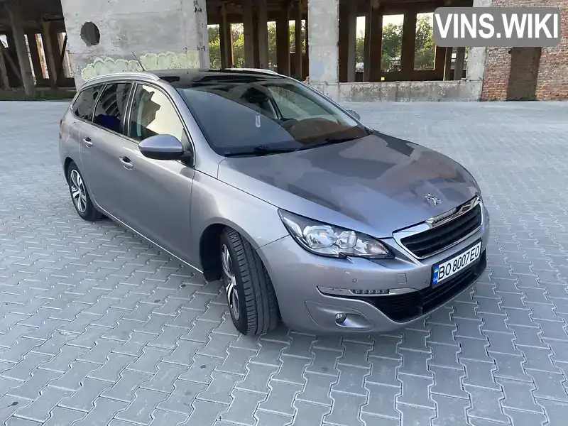 Універсал Peugeot 308 2015 1.6 л. Ручна / Механіка обл. Тернопільська, Тернопіль - Фото 1/12