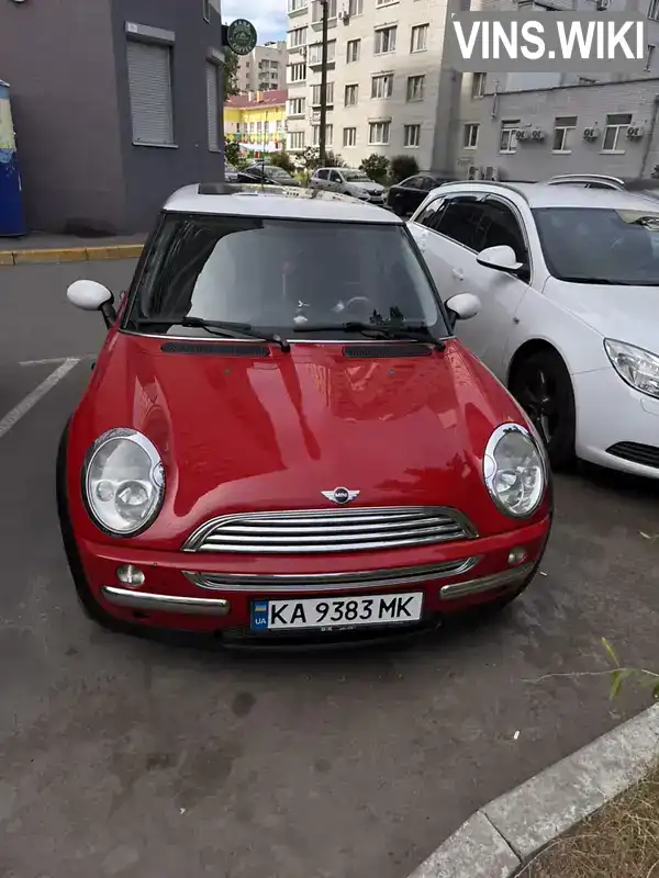 Хетчбек MINI Hatch 2003 1.6 л. Ручна / Механіка обл. Київська, Київ - Фото 1/19