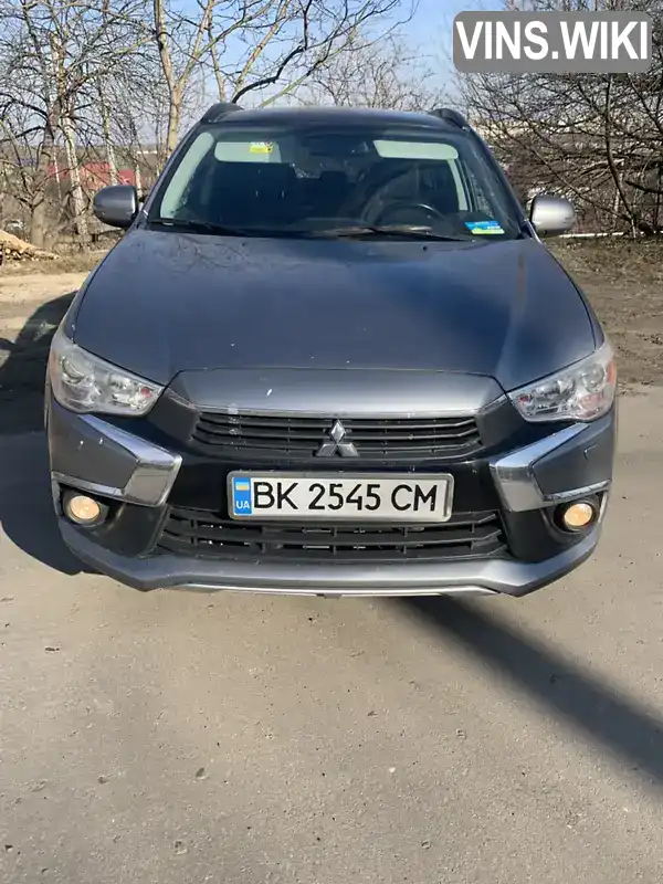 Позашляховик / Кросовер Mitsubishi ASX 2017 2.3 л. Автомат обл. Рівненська, Рівне - Фото 1/6