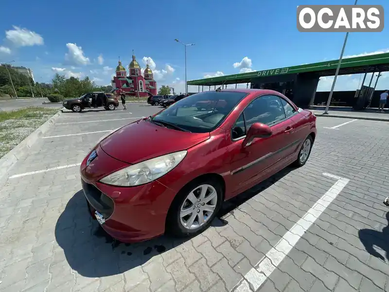 Кабріолет Peugeot 207 2007 1.6 л. Автомат обл. Дніпропетровська, Кам'янське (Дніпродзержинськ) - Фото 1/15