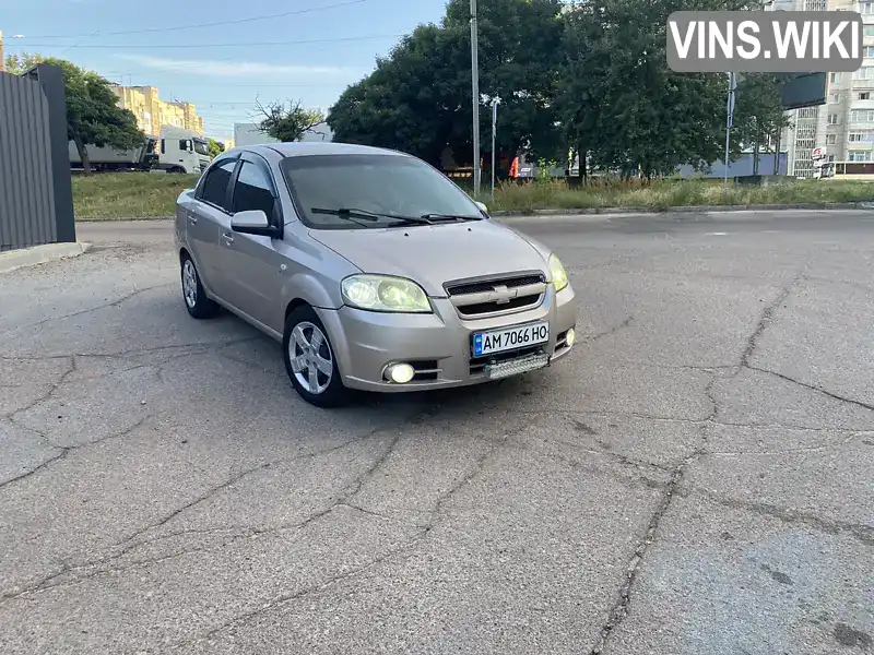 Седан Chevrolet Aveo 2007 1.6 л. Ручна / Механіка обл. Житомирська, Житомир - Фото 1/11