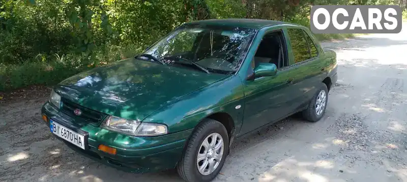 Седан Kia Sephia 1993 1.6 л. Ручна / Механіка обл. Полтавська, Гадяч - Фото 1/21