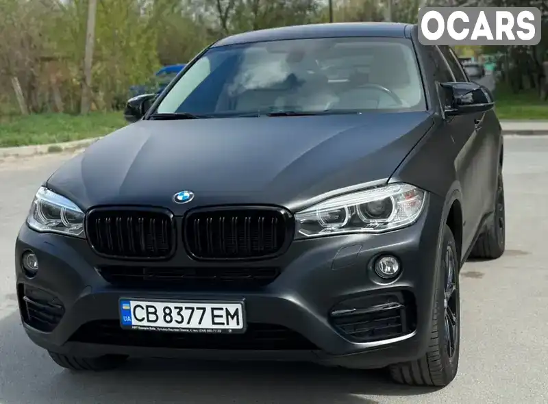 Позашляховик / Кросовер BMW X6 2015 2.98 л. Автомат обл. Чернігівська, Чернігів - Фото 1/9