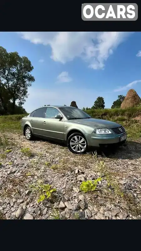 Седан Volkswagen Passat 2003 1.9 л. Ручна / Механіка обл. Львівська, Турка - Фото 1/12