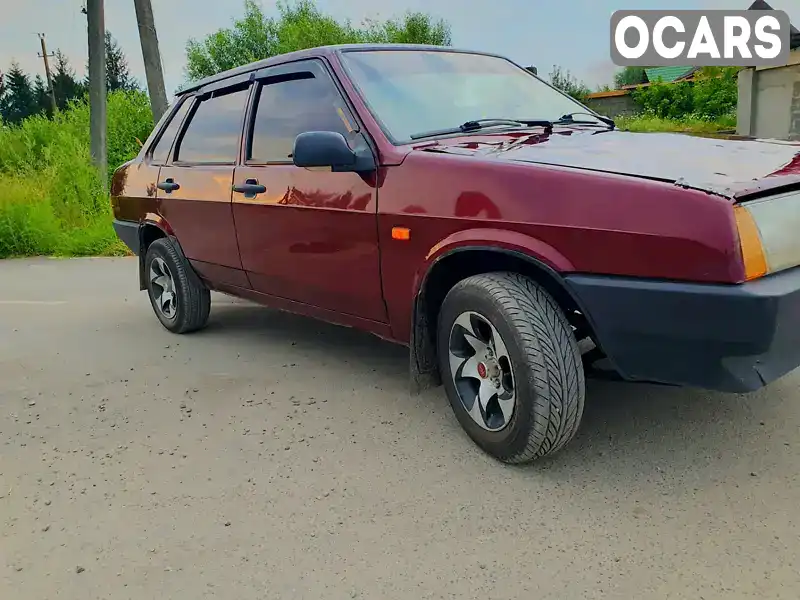 Седан ВАЗ / Lada 21099 2007 null_content л. Ручна / Механіка обл. Закарпатська, Виноградів - Фото 1/8