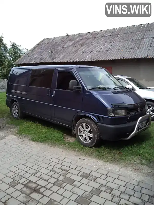 Мінівен Volkswagen Transporter 2000 2.5 л. Ручна / Механіка обл. Рівненська, Рівне - Фото 1/19