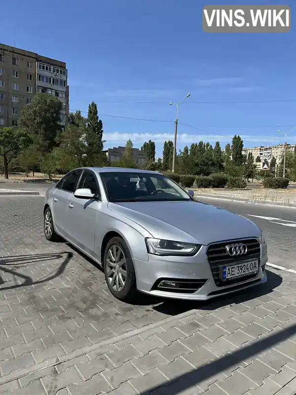 Седан Audi A4 2013 1.98 л. Автомат обл. Дніпропетровська, Дніпро (Дніпропетровськ) - Фото 1/14