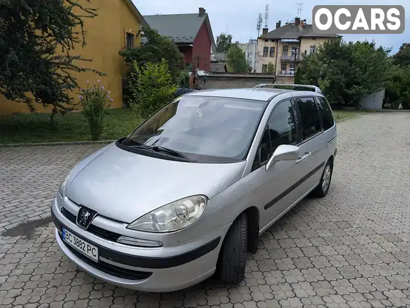 Мінівен Peugeot 807 2007 2 л. Ручна / Механіка обл. Львівська, Самбір - Фото 1/9