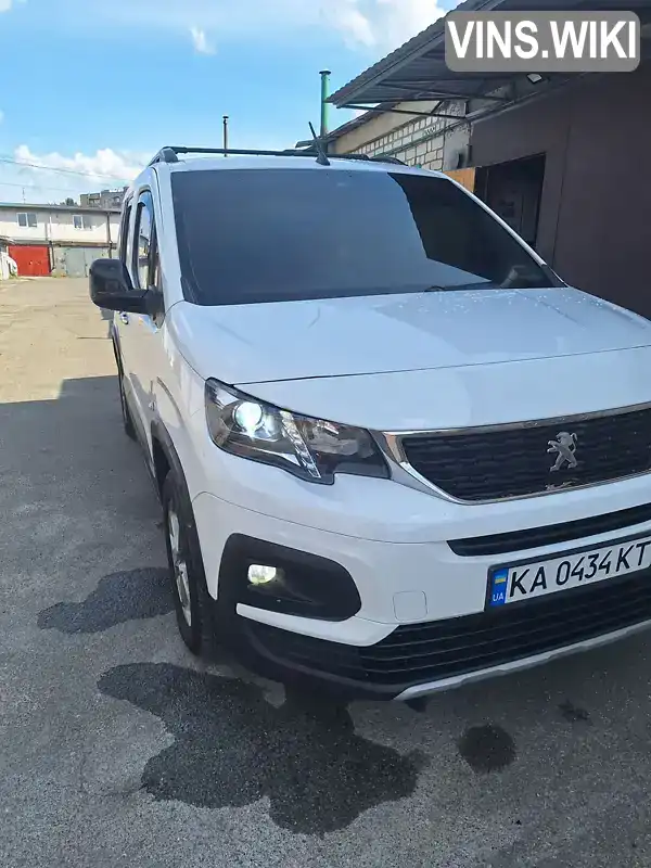 Минивэн Peugeot Rifter 2020 1.56 л. Ручная / Механика обл. Киевская, Киев - Фото 1/21