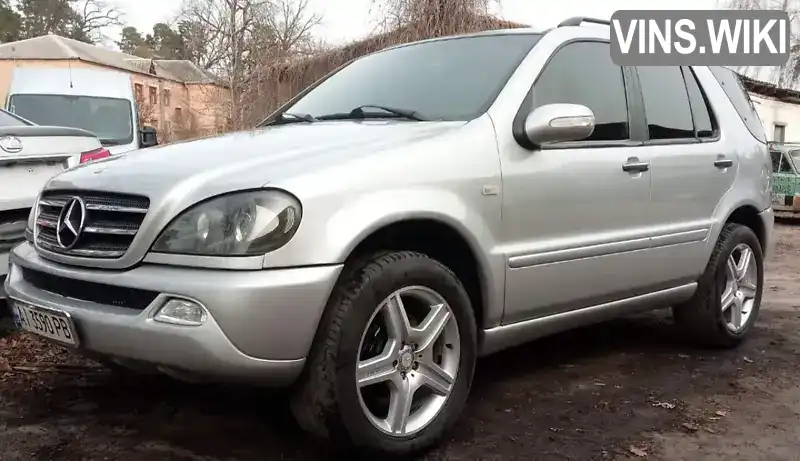 Внедорожник / Кроссовер Mercedes-Benz M-Class 2001 4.97 л. Автомат обл. Киевская, Ирпень - Фото 1/10