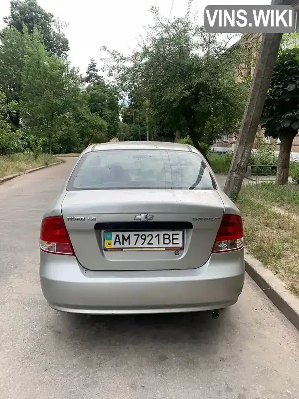 Седан Chevrolet Aveo 2005 1.5 л. Ручна / Механіка обл. Житомирська, Житомир - Фото 1/4