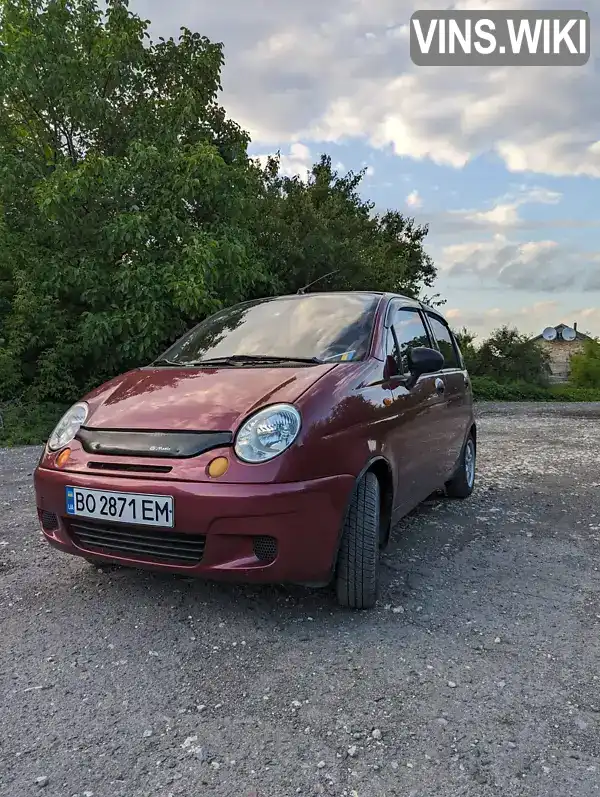 Хетчбек Daewoo Matiz 2006 0.8 л. Ручна / Механіка обл. Тернопільська, Кременець - Фото 1/9