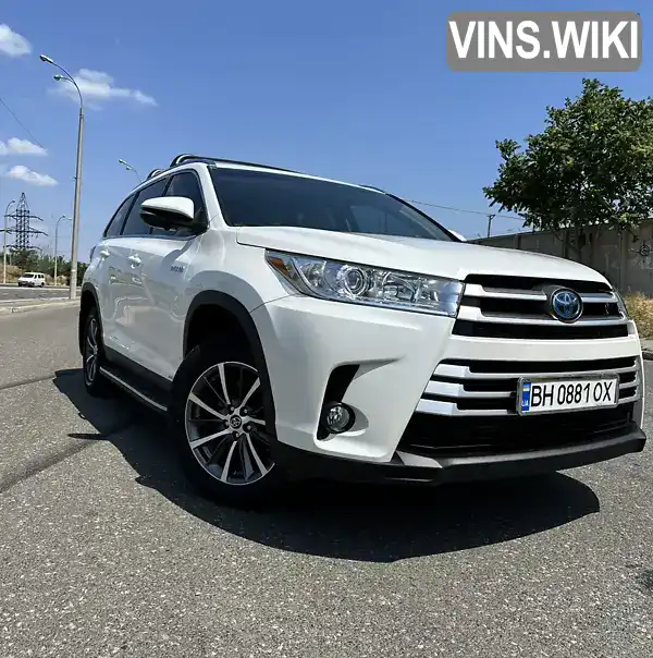 Позашляховик / Кросовер Toyota Highlander 2019 3.46 л. Автомат обл. Одеська, Одеса - Фото 1/21