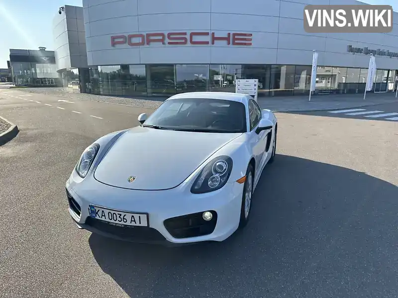 Купе Porsche Cayman 2016 2.71 л. Автомат обл. Київська, Київ - Фото 1/21