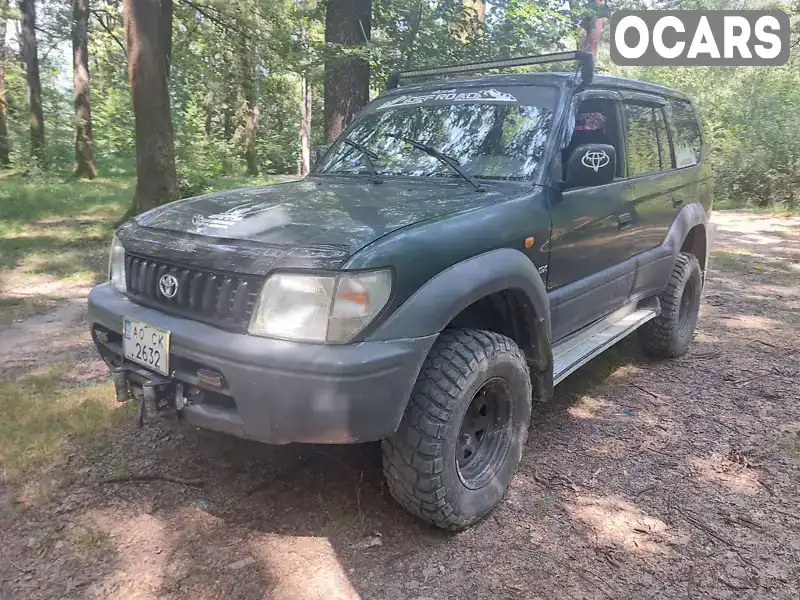 Позашляховик / Кросовер Toyota Land Cruiser 1998 3 л. Автомат обл. Закарпатська, Тячів - Фото 1/17