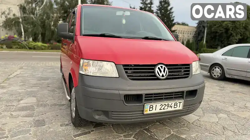 Мінівен Volkswagen Transporter 2008 1.9 л. Ручна / Механіка обл. Полтавська, Кременчук - Фото 1/13