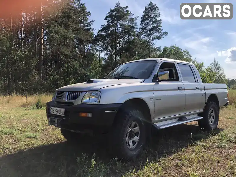 Пікап Mitsubishi L 200 2005 2.5 л. Ручна / Механіка обл. Чернігівська, Ніжин - Фото 1/17