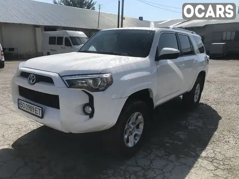 Позашляховик / Кросовер Toyota 4Runner 2018 3.96 л. Автомат обл. Тернопільська, Тернопіль - Фото 1/21